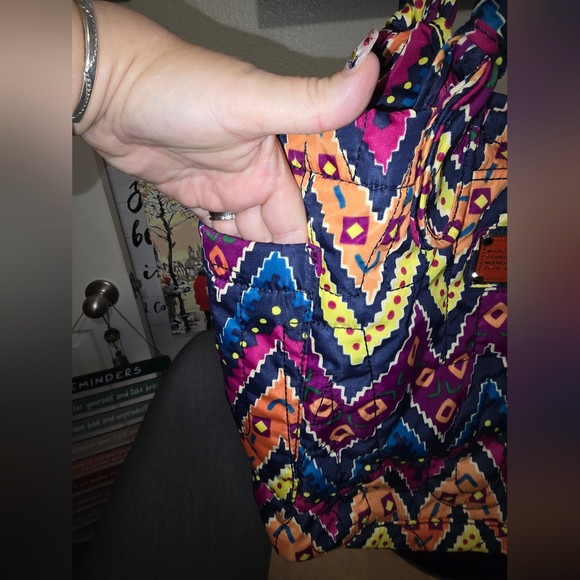 Marc By Marc Jacobs Quilted Pattern Tote Bag - Multicolor EUC - Picture 3 of 13